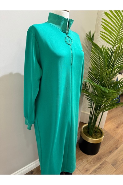 Firuze Tunik fermuarlı