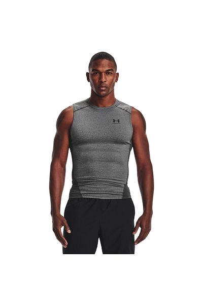 Under Armour Undershirt Under Armour HeatGear Sleeveless, Gray, Men
