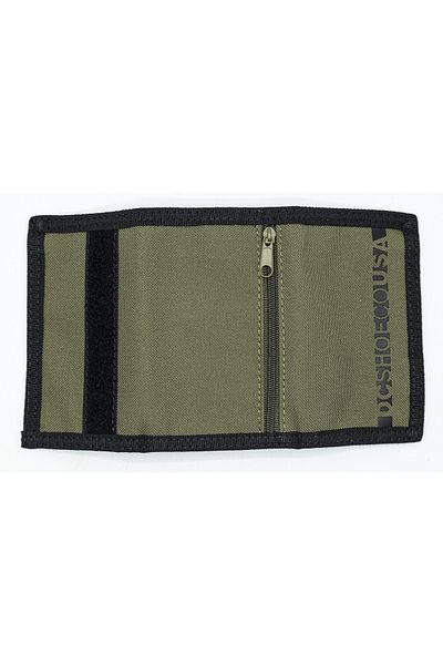 DC Shoes Wallet DC Shoes Ripstop Tri-Fold, Green, Unisex