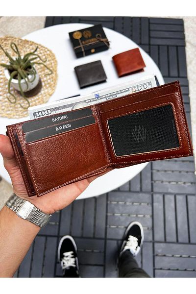 BAYDERİ Vica Genuine Leather Men's Wallet