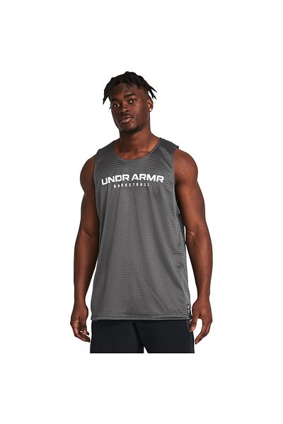 Under Armour Undershirt Under Armour Baseline Reversible Tank, Gray, Men
