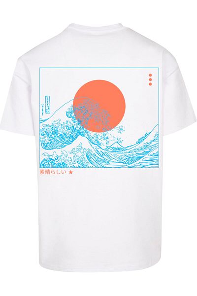 F4NT4STIC Kanagawa Welle mit Heavy Oversize Tee