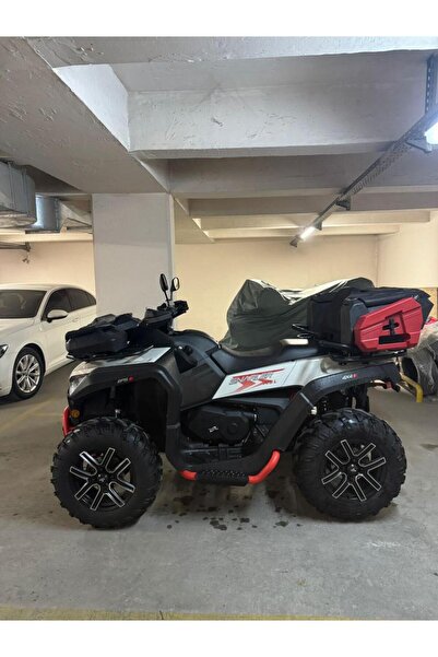 Genel Markalar Segway 570 Atv Çantası 180 Litre Arka+80 Litre Ön+2 Adet Benzin Bidonu Kırmızı
