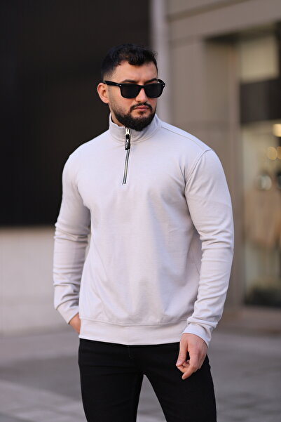 Dr Dnm Remix Ανδρικό φούτερ με φερμουάρ με 3 κλωστές, βαμβακερό εσωτερικό φλις, με φερμουάρ