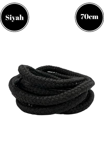 Mag Shoes Care 70cm Black Boot Laces - 1 Pair X 2 Pieces