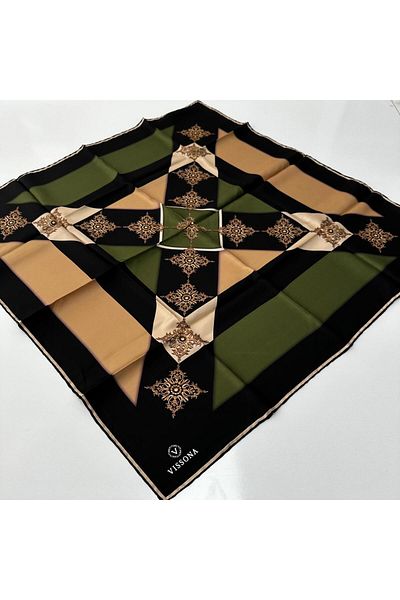 Vissona IPK6002 Μοντέλο Twill Μεταξωτό Κασκόλ