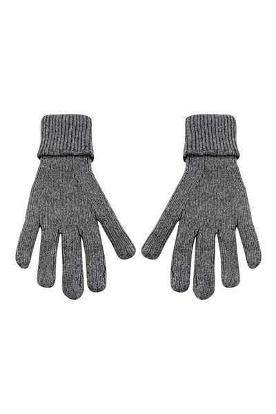 RİVUS Wool Blended Knitwear Gloves - Gray