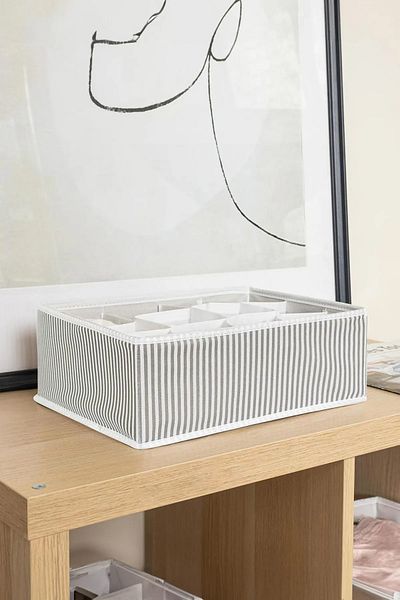 Emofom (2 ΤΕΜ) Συρταριέρα Organizer 12 θέσεων (31 cm x 25 cm x 12 cm)