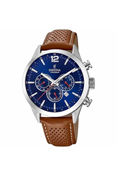 FESTİNA ساعة يد رجالية كرونوغراف خالدة طراز F20542/3