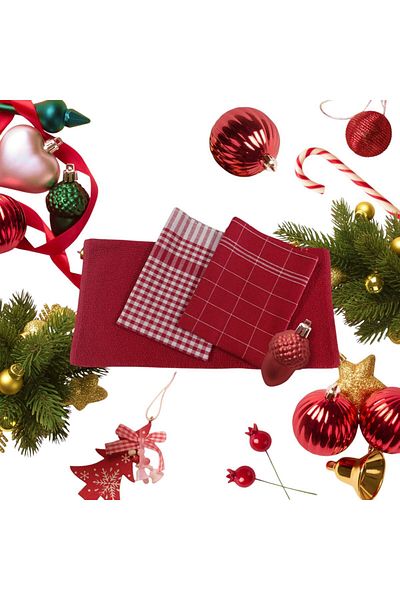 Koza Mix towel Комплект кухненски кърпи от 3 части 50x90 и 50x70 см – практични и издръжливи