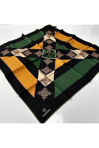 Vissona IPK6006 Μοντέλο Twill Μεταξωτό Κασκόλ