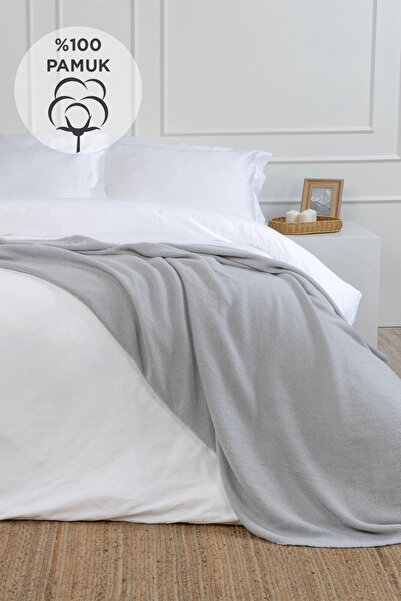 İşbir Yatak Monaco Heritage Beyaz (240 TC) Çift Kişilik Jakarlı Pamuk Saten N...