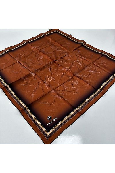 Vissona IPK6507 Μοντέλο Twill Μεταξωτό Κασκόλ