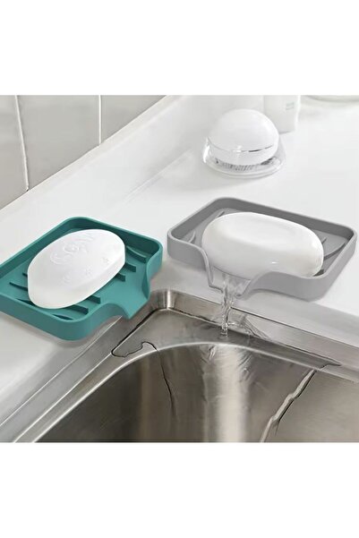 tozlupazar Εύκαμπτος και αποστραγγιζόμενος δοσομετρητής σαπουνιού σιλικόνης - με βεντούζα, σετ κουζίνας και μπάνιου σε διάφορα χρώματα