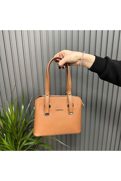 Armine Plain Tan Bag - Ar36409