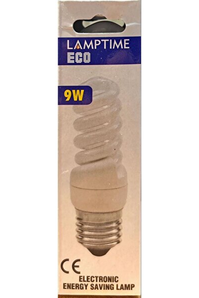 BOYTAŞ TASARRUFLU AMPUL SPİRAL / E27 DUY / 9 WATT / BEYAZ IŞIK / 5'Lİ PAKET
