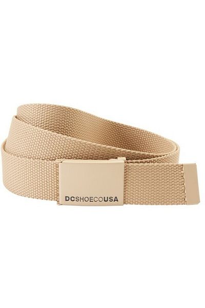 DC Shoes Pásek DC Boty Web, Béžová, Pánské