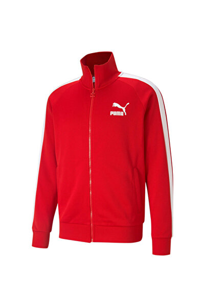 Puma Bunda Puma Iconic T7, červená, pánská