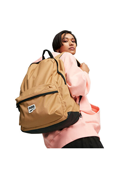 Puma Backpack Downtown 17L, Brown, Unisex