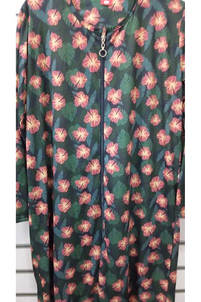 birsen içgiyim Combed Combed Dress with Zipper
