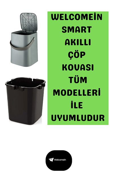 welcomein Magic Smart Magic Smart Coș de gunoi compatibil cu toate modelele 3 bucăți de înlocuire a blocării cu clemă