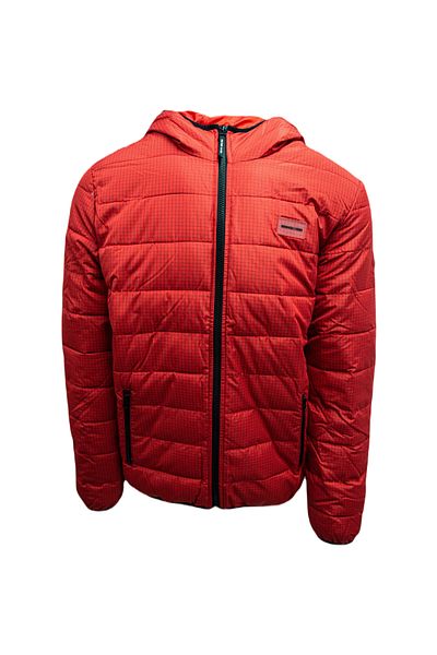 DC Shoes Jacket DC Shoes Turner Puffer Hooded, Red, Men