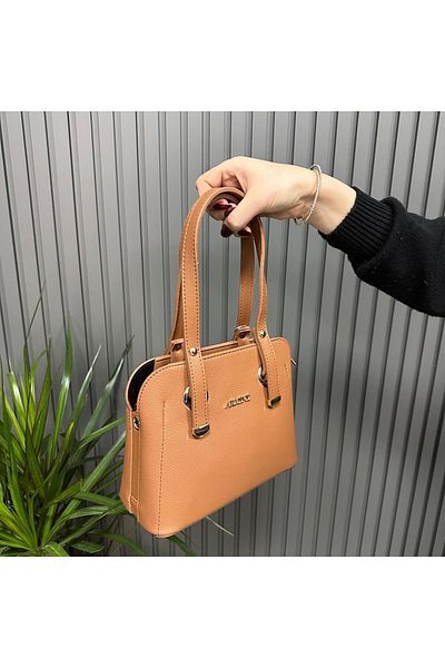 Armine Plain Tan Bag - Ar36409