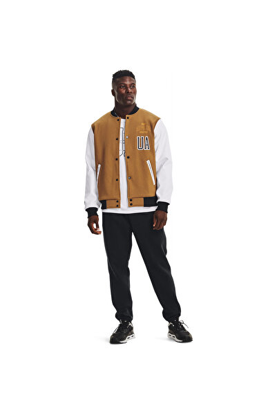 Under Armour Under Armour UA Originators Letterman - Καφέ Ανδρικό Μπουφάν