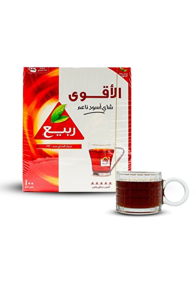 Rabea Extra Strong - Fine Black Tea - 100lü Siyah Poşet Çay