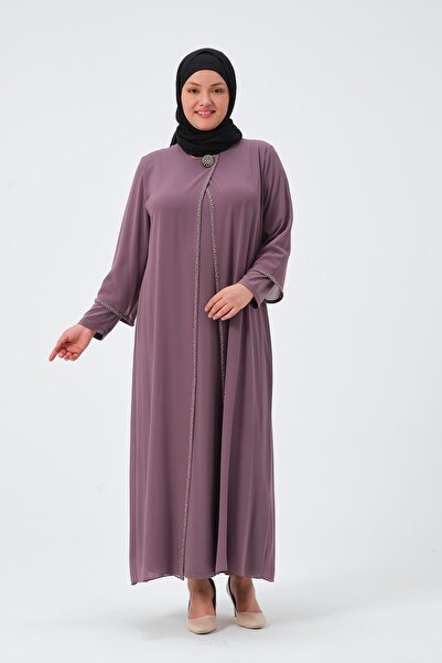 GLR&GYM BENAY KADIN BÜYÜK BEDEN ŞİFON ANNE ABİYE