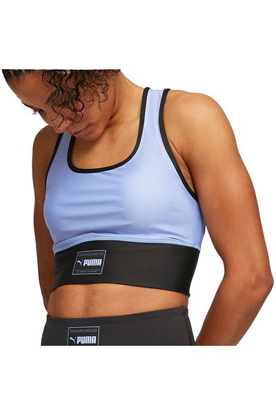 Puma Podprsenka Puma Fit Eversculpt Skimmer - modrá, dámská