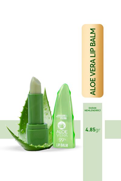 Softto Plus Aloe Vera Lip Balm - Elegant and Durable Cut