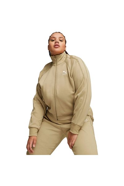 Puma Bunda Puma T7 Track Bunda, Béžová, Dámska