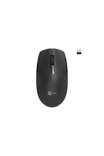 Lecoo Ws204 Kablosuz 1200dpı 3 Tuşlu Optik Mouse Siyah