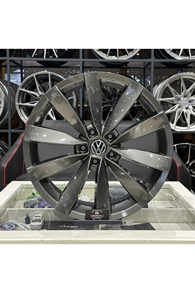 kormetal 19 Inç 5x112 Vw Golf Jetta Cc Scirocco Lugano Gri Jant Modeli (4ADET)