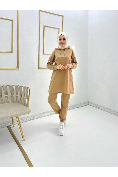 butik hira Σετ φόρμας με κουκούλα