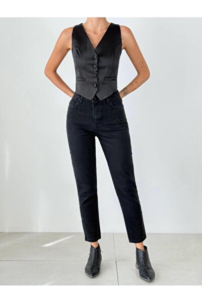 LACARINO 7417 LACARİNO PANTOLON MOM FIT