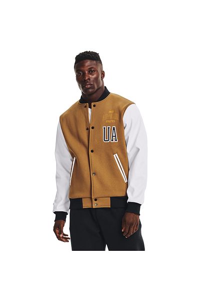 Under Armour Under Armour UA Originators Letterman - Hnědá pánská bunda