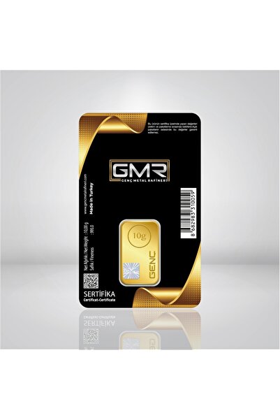 Genç Altın 10 Gr 24 Ayar Gram Külçe Altın