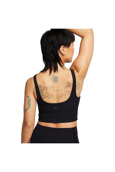 Nike Bra Nike Zenvy Rib, Black, Women