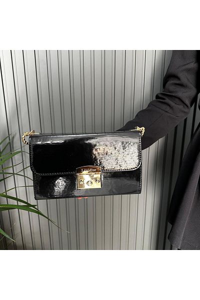 Levidor Black-Patent Lcd Bag 93018203
