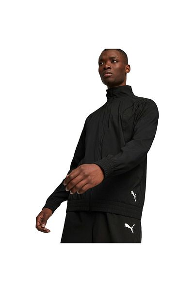 Puma Pánská bunda Puma Zip-up Tracksuit Jacket Fit Wool, Černá