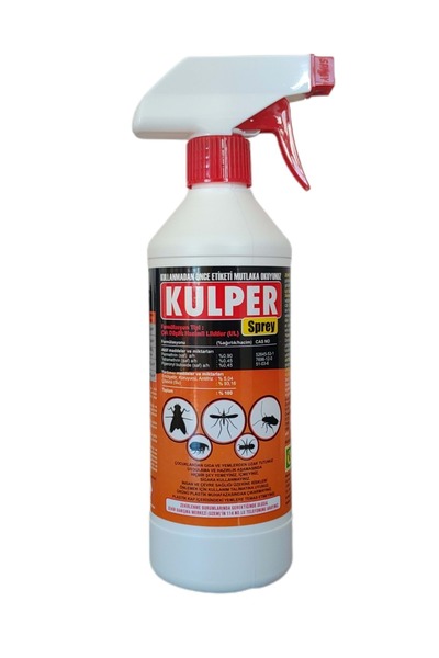Külsan Kulper Kullanıma Hazır Haşere Öldürücü Sprey | 500 ml