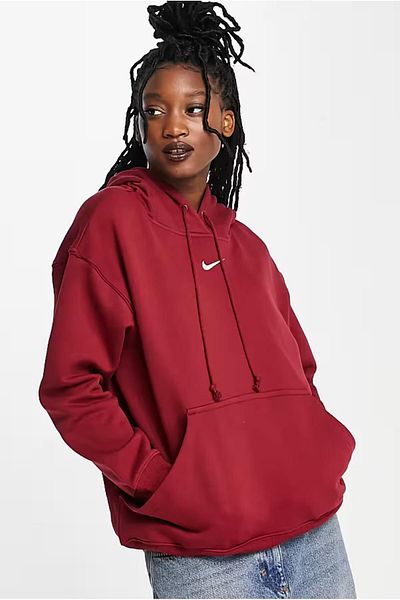 Nike Burgundy Women Sweatshirts Styles Prices Trendyol