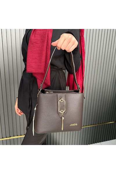 Armine Ar36106 Model Plain Coffee Bag