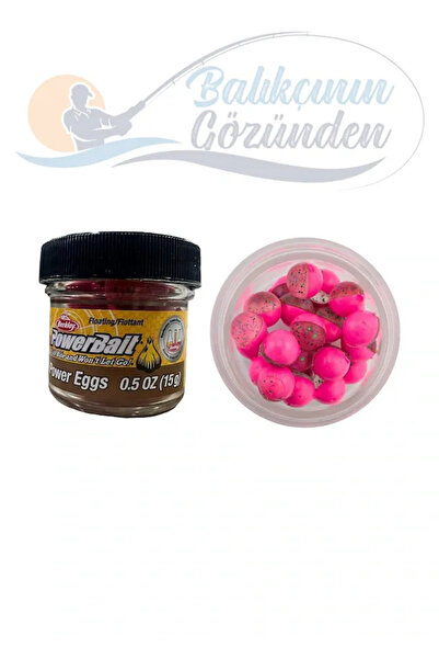 BERKLEY Powerbait Power Eggs Garlic Clear Green Purple Pink Green Purple PiNK