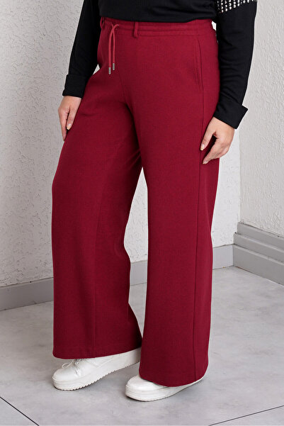 Büyük Moda DÜZ KESİM TRİKO PANTOLON