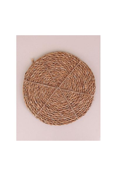 Easy Tedarik Royaleks Decorative Wicker Trivet - BLSSGS20