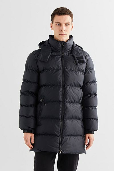 Gant Men's Stand Collar Coat - Black