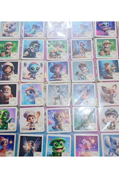 ASLANKAR Kaydırmalı Puzzle Yeni Model İthal Plastik Ürün Eğitici Yapboz Bulmaca 1 Adet